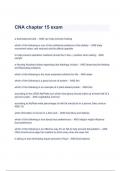 CNA chapter 15 exam Questions & Answers 2023 ( A+ GRADED 100% VERIFIED)