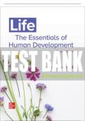 Test Bank For Life: The Essentials of Human Development, 2nd Edition All Chapters - 9781260388305