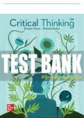 Test Bank For Critical Thinking, 13th Edition All Chapters - 9781260241020