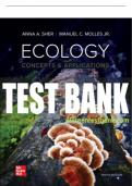 Test Bank For Ecology: Concepts and Applications, 9th Edition All Chapters - 9781260722208