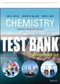 Test Bank For Chemistry, 4th Canadian Edition All Chapters - 9781119709411