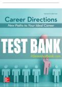 Test Bank For Career Directions: New Paths to Your Ideal Career, 7th Edition All Chapters - 9781259712371