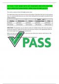 ATI TEAS 7 TEST BANK WITH KEY ANSEWRS AND EXPLANATION 2023 UPDATED EXAM RATED 100% HIGH SCORE pass!!!!