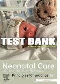 Test Bank For Neonatal Care for Nurses and Midwives, 2nd - 2022 All Chapters - 9780729597838