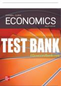 Test Bank For Economics, 12th Edition All Chapters - 9781259235719