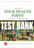 Test Bank For Your Health Today: Choices in a Changing Society, 9th Edition All Chapters - 9781264127290