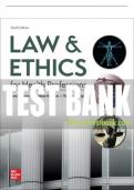 Test Bank For Law & Ethics for Health Professions, 10th Edition All Chapters - 9781264902835