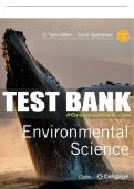 Test Bank For Environmental Science - 16th - 2019 All Chapters - 9781337569613