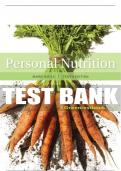 Test Bank For Personal Nutrition - 10th - 2019 All Chapters - 9781337557955