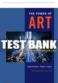 Test Bank For The Power of Art, Revised - 3rd - 2019 All Chapters - 9781337555555