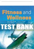 Test Bank For Fitness and Wellness - 13th - 2019 All Chapters - 9781337392907