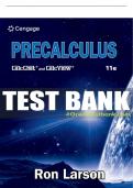 Test Bank For Precalculus - 11th - 2022 All Chapters - 9780357456996