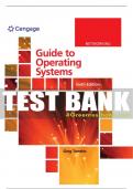 Test Bank For Guide to Operating Systems - 6th - 2021 All Chapters - 9780357433836