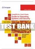 Test Bank For CompTIA A+ Core 2 Exam: Guide to Operating Systems and Security - 10th - 2020 All Chapters - 9780357108505