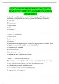 MEDSURG TEST 2 BY DONNA D. IGNATAVICIUS, MS, RN, CNE, CNECL, ANEF, M. LINDA WORKMAN, PHD, RN, FAAN, CHERIE R. REBAR, PHD, MBA, RN, COI AND NICOLE M. HEIMGARTNER, DNP, RN, CNE, CNECL, COI UPDATED VERSION WITH CORRECT ANSWERS