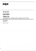 Aqa A level History 7042/1A Mark Scheme June2023.