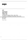 Aqa AS History 7041/2S Mark Scheme June2023.