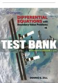 Test Bank For Differential Equations with Boundary-Value Problems - 9th - 2018 All Chapters - 9781305965799