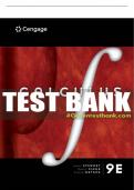 Test Bank For Calculus - 9th - 2021 All Chapters - 9781337624183