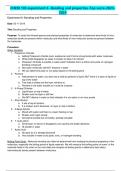 CHEM 103 experiment 6 -Bonding and properties-Top socre-2023-2024