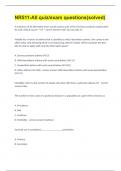 NR511-All quiz exam questions(solved)