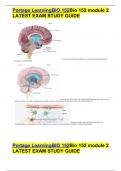 Portage LearningBIO 152Bio 152 module 2 LATEST EXAM STUDY GUIDE