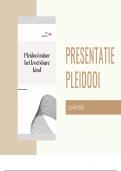 Presentatie pleidooi minor het kwetsbare kind - behaald met een 7,3