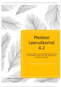 Leeruitkomsten 4.1 en 4.2   pleidooi leeruitkomst 4.1 en 4.2