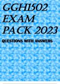 GGH1502 EXAM PACK 2023