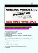 Prometric CNA FL Study Exam: Chapters 1-10 /209 Questions With Complete Solutions Rated (A+)