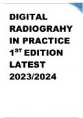 DIGITAL RADIOGRAHY IN PRACTICE 1ST EDITION LATEST 2023/2024