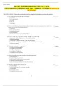 BIO 2870 MIDTERM EXAM-2023/2024 FALL QTR.  WITH VERIFIED QUESTIONS AND 100% CORRECT ANSWERS (all answers on  the last page)