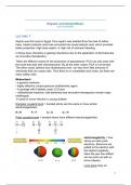 Summary of all the lectures of Organic and Biosynthesis (WBFA008-05)