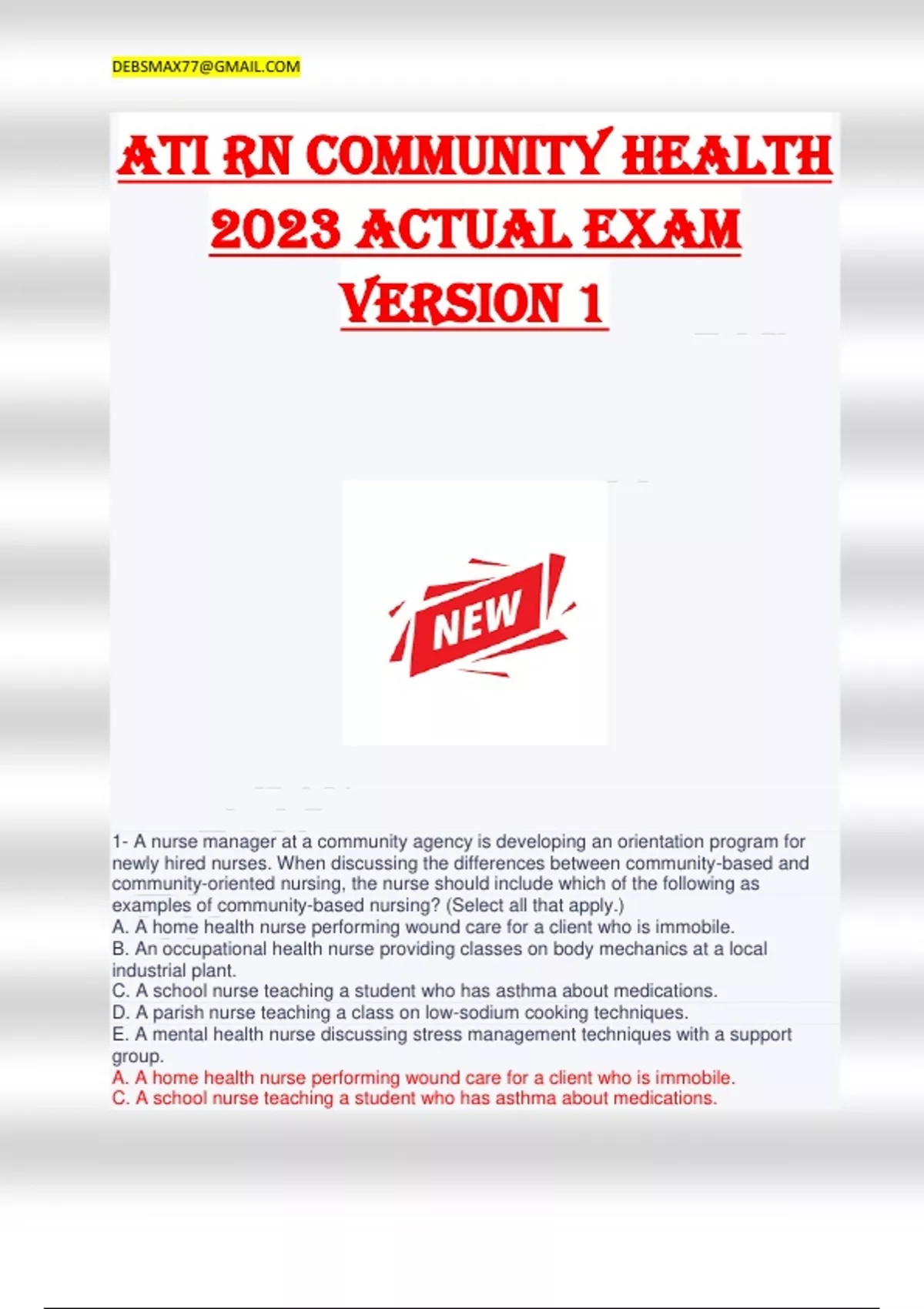 Ati Mental Health Proctored Exam 2023 : Master the Strategies for Success