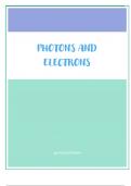 Grade 12 IEB Physical Science: Photons and Electrons 