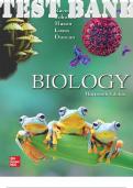 TEST BANK for Biology 13th Edition by Raven Peter. | Complete Chapters 1-58