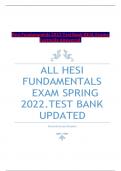 Hesi Fundamentals 2023 Test Bank REAL Exams. Correctly Answered. ALL HESI FUNDAMENTALS EXAM SPRING 2022.TEST BANK UPDATED