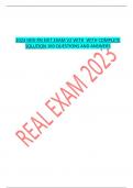 2023 HESI RN EXIT EXAM V2 WITH WITH COMPLETE SOLUTION 160 QUESTIONS AND ANSWERS