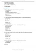 OpenStax Microbiology Test BankChapter 7: Microbial Biochemistry