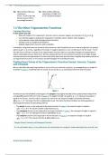 7.4 The Other Trigonometric Functions