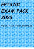 FPT3701 EXAM PACK 2023