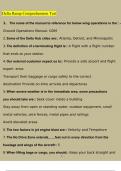 Delta Ramp Comprehension Test Questions and Answers Latest (2023 / 2024) (Verified Answers)