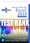 Test Bank For Your Office: Microsoft Office 365, Excel 2019 Comprehensive 1st Edition All Chapters - 9780136874867