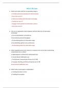 WGU C182 Quiz (Questions & Answers, 100% Correct)