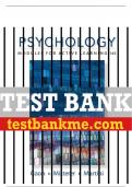 Test Bank For Psychology: Modules for Active Learning - 14th - 2018 All Chapters - 9781305964112