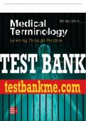 Test Bank For Medical Terminology: Learning Through Practice, 2nd Edition All Chapters - 9781264898992