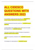 ALL CIDESCO  QUESTIONS WITH  ANSWERS 2023