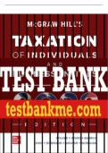 Test Bank For McGraw Hill's Taxation of Individuals and Business Entities 2022 Edition, 13th Edition All Chapters - 9781260734294