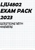 LJU4802 EXAM PACK 2023