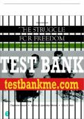 Test Bank For Struggle for Freedom, The: A History of African Americans, Combined Volume 3rd Edition All Chapters - 9780137496679